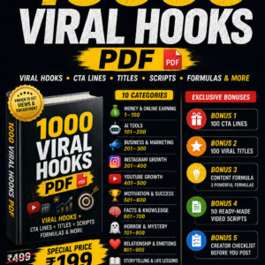 🥈 the ultimate viral hooks bible 1000 ready to use hooks for content creators